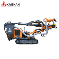 Foreuse rotative portable Kaishan KG430H diesel pour petits forages, avec moteur et propulseur, profondeur 25m pour l'exploitation minière