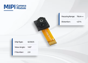 Módulo de Cámara MIPI CSI de 5MP GC5035 143 °   Lente Gran Angular F2.0 para Robot Aspirador con Navegación VSLAM - Product Image 4