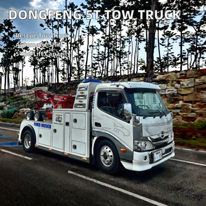 DongFeng Tuyi <span class=keywords><strong>5T</strong></span> Çekici Kurtarıcı Yeni Tasarım Düz Kasalı Sürgülü Kurtarma Platformlu Mini Dizel Hafif Yük Kamyoneti Otomatik - Product Image 3