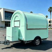 DOT Approved Custom Commercial Mobile Food Trailer Fully Equipped BBQ Coffee Concession Truck Ice Cream Trailer Pizza