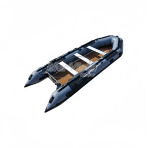 Bote Inflable Popular y Económico <span class=keywords><strong>de</strong></span> 530 cm <span class=keywords><strong>de</strong></span> Alta Calidad en Gris Oscuro, Perfecto para Pesca y Diversión Familiar, con Certificación CE - Product Image 2