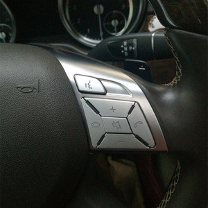 Pegatinas decorativas para botones del volante para Mercedes-Benz Classic, material ABS - Product Image 3