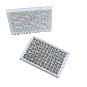 Placa de ELISA de Alta Transparencia, 96 Orificios, Rectangular, Adsorción Uniforme, para Inmunoensayo, Microplaca de Laboratorio - Product Image 5