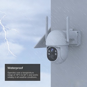 FREE 4G Data -Tuya 2K Outdoor Speed Dome <strong>IP</strong> <strong>Camera</strong> H.265 CMOS Waterproof IP66 Wide Angle Humanoid Tracking Two-Way Audio Solar - Product Image 6