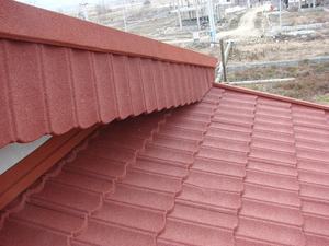 Teja de Acero con Recubrimiento de Piedra Moderna Resistente a Huracanes para Techos de Viviendas, Apartamentos, Hoteles, Almacenes y Talleres en Norteamérica - Product Image 1