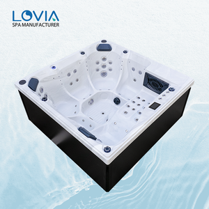 Jacuzzi Cuadrado Deluxe, el Más Vendido, para Exteriores, <span class=keywords><strong>con</strong></span> Hidromasaje y <span class=keywords><strong>Spa</strong></span> - Product Image 6
