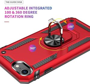 Support d'anneau magnétique pour iPhone 17 16 15 14 13 12 11 Pro Max - Étui de téléphone confortable et élégant - Product Image 4