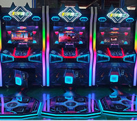 SOURE Machine de jeu d'arcade à monnayeur Luxury Dance Revolution Pump It Up pour centre commercial, salle de jeux, salle de divertissement familial (FEC)