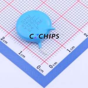ตัวเก็บประจุแบบปลอดภัย DCF472M56Y5UG6WL0A0 แบบ Through hole (THT), ระยะขา P=10 มม. 4.7nF 20% 250V/400V X1, Y1 - Product Image 1