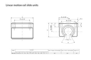 Sbr12 sbr12uu sbr10 sbr16 sbr20 <span class=keywords><strong>sbr25</strong></span> sbr30 sbr35 sbr40 sbr50 Nhà cung cấp nhà máy tuyến tính mang chuyển động hướng dẫn đường sắt trượt khối - Product Image 5