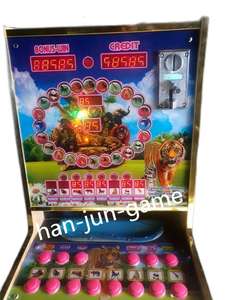 Machine Bonanza en bois de haute qualité Arcade à pièces Mario Fruit King Console de jeu anglais 110/220V - Product Image 6