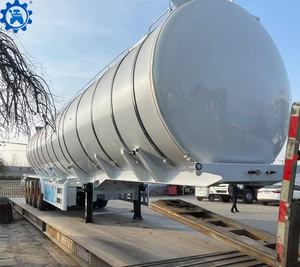 45000L 42000L Sıvı Yakıt Taşıyıcı Treyler Asfalt Yağ Tankeri Treyler lpg Gaz Tankı Paslanmaz Yakıt Tankeri Yarı Treyler - Product Image 6