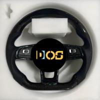 Volants en fibre de carbone pour Volkswagen VW Golf 7 MK7 Golf7.5 ID5 ID6 ID7 GTI GTR Accessoires de volant personnalisés