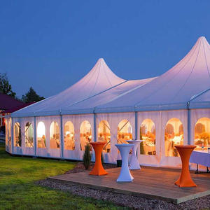 Grande tente de réception en PVC 20 x 30 50x80 pour événements extérieurs et mariages - Product Image 1
