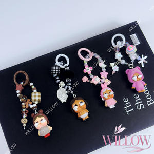 Porte-clés de voiture en métal personnalisable, chaîne de téléphone portable luxueuse, accessoire mobile original en gros - Product Image 4