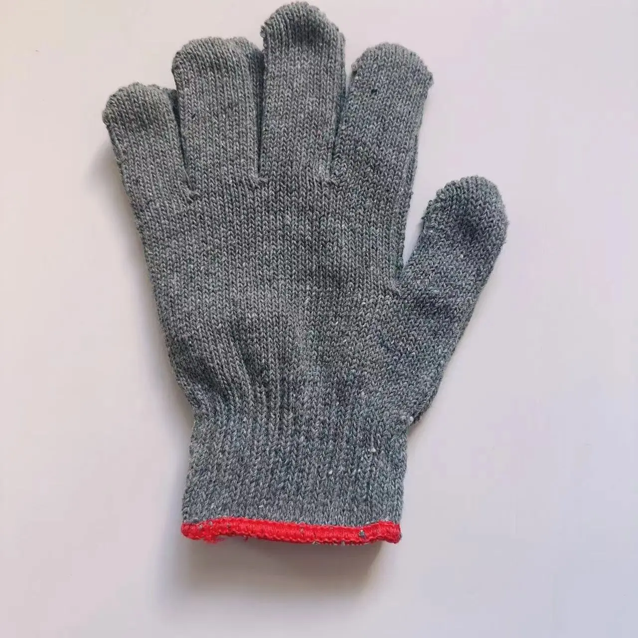 Vente chaude gants de sécurité en coton gants à main machine coton gant à tricoter