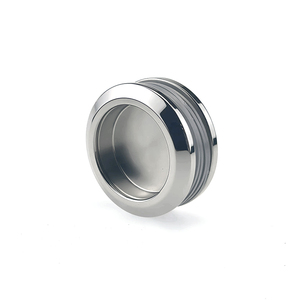 Pomello Piccolo di Alta Qualità per Porta del Bagno in Acciaio Inox Pomolo per Porta Scorrevole Maniglia Rotonda per Porta in Vetro della Doccia - Product Image 3