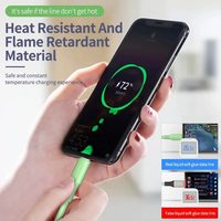 Câble USB Type C en silicone 2026 V8 pour charge rapide de téléphone