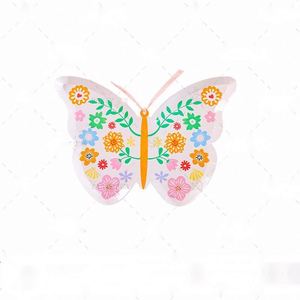 Juego de Platos, Vasos y Servilletas Desechables con Diseño de Mariposas para Decoración de Fiestas - Product Image 3