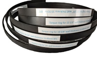 Anneau standard de couple d'enveloppe d'api avec phosphatant ou noircissant le traitement de surface