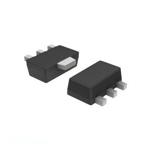 Circuit intégré de gestion de l'alimentation (PMIC) RT9166-18GX, régulateur linéaire 1,8V 300mA SOT89, 3 composants électroniques d'origine, service complet d'achat - Product Image 1