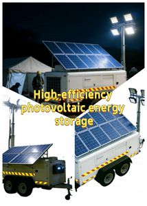Tour d'éclairage mobile solaire tout-en-un 6x150W <span class=keywords><strong>LED</strong></span> pour les opérations agricoles et en serre - Product Image 4