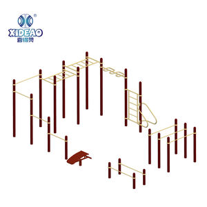 Equipo de Gimnasia de Acero para Exteriores, Parques de Entrenamiento Corporal, Barras Paralelas de <span class=keywords><strong>Calistenia</strong></span>, Banco de Pesas para Uso <span class=keywords><strong>en</strong></span> Parques Infantiles - Product Image 6