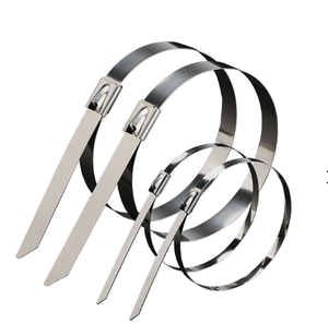 روابط صناعية بسحّاب وقفل للكابل من الفولاذ المقاوم للصدأ - Product Image 2