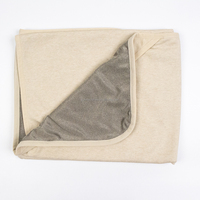 Couverture anti-ondes électromagnétiques en fibre d'argent, coton confortable, protection contre les ondes radiofréquences, couverture de protection pour le sommeil
