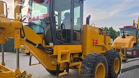 Niveleuse Liugong 4215 d'occasion, moteur Cummins, bon état, haute performance, machine de construction routière, faible nombre d'heures, garantie 1 an