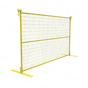 China Wholesale Cheap Supplier The Cheapest PVC Coated Canada Temporary Fence For Construction Sites