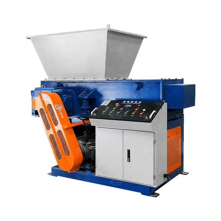 Metal Material Pe Shredder Machine Multiple Uses Machinery for Waste Recycling Single Shaft Plastic Crusher Machine price