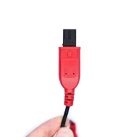 Cable de prueba de impulsos Autel EFI para limpiador de inyectores de combustible, adaptador de conexión de diagnóstico de repuesto