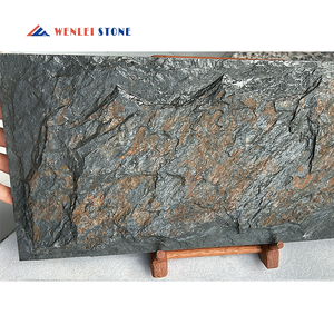 Huis Van Natuurlijke Leisteen, Roestige Leisteen En Spaanse Leisteen, Wenlei Steen-Fabriek Prijs Stenen Wandbekleding - Product Image 1