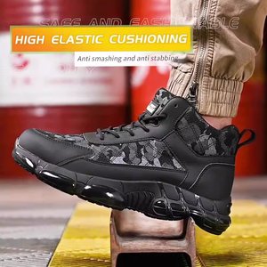 <span class=keywords><strong>Scarpe</strong></span> <span class=keywords><strong>da</strong></span> <span class=keywords><strong>Lavoro</strong></span> Leggere e Traspiranti per <span class=keywords><strong>Uomo</strong></span> con Punta in Acciaio Impermeabile per Escursionismo e Montagna in Estate e Autunno - Product Image 5