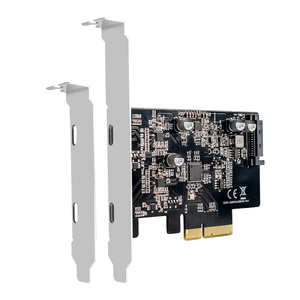 MAIWO Thẻ PCIe <span class=keywords><strong>USB</strong></span> <span class=keywords><strong>3</strong></span>.<span class=keywords><strong>1</strong></span>-2x <span class=keywords><strong>USB</strong></span> C <span class=keywords><strong>3</strong></span>.<span class=keywords><strong>1</strong></span> Gen 2 10Gbps - PCIe Gen 3X4-Chipset ASM3142-<span class=keywords><strong>USB</strong></span> Type C Mở Rộng Thẻ <span class=keywords><strong>PCI</strong></span> <span class=keywords><strong>Express</strong></span> - Product Image 3