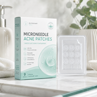 Patchs Hydrocolloïdes Dissolvables à l'Acide Salicylique, à l'Huile d'Arbre à Thé et à la Centella pour l'Acné et les Boutons du Visage, à Faible MOQ
