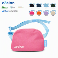 Sac banane GRS personnalisé imprimé, sac de festival, sac banane promotionnel recyclé, sac banane publicitaire, cadeau d'entreprise, sac de salon professionnel, vente en gros, OEM