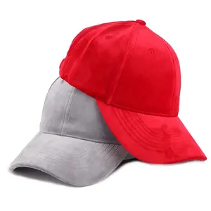 Gorra de béisbol de terciopelo forrado para mujer, logo personalizado, muestra gratis