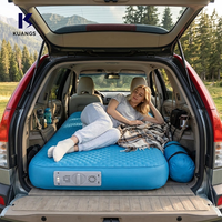 Matelas gonflable électrique encastrable personnalisable populaire pour le camping et la sieste en extérieur