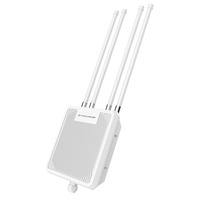 Routeur MESH extérieur d'entreprise MEIWEISI HW1800L WIFI6 AX1800, répéteur, Wave2 4x4 MU-MIMO, antennes double bande haute puissance