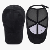 Casquettes de baseball 2026 pour hommes et femmes – Casquette de baseball personnalisée 6 panneaux en Oxford Dot Dobby de haute qualité avec logo