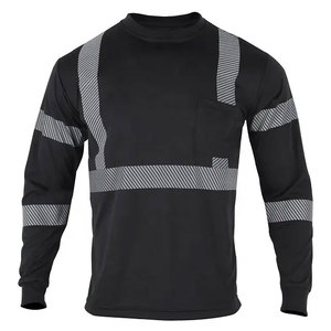 Camicia da Lavoro Riflettente Personalizzata Tipo R Classe 3 ad Alta Visibilità, Traspirante, Asciugatura Rapida, Manica Lunga, Camicia di Sicurezza Hi-Vis - Product Image 4