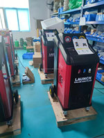 LAUNCH VALUE-500 PLUS R134a R1234YF Máquina de Servicio de Aire Acondicionado para Automóviles, Recuperación y Recarga de Gas, Totalmente Automática