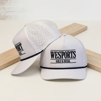 Casquettes de sport imperméables pour hommes, golf et baseball, avec logo brodé personnalisé