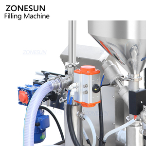 ZONESUN ZS-WCHJ1C pompe à Piston automatique pommade liquide visqueux gelée de pétrole cosmétique crème pâte Machine de remplissage avec chauffage - Product Image 6