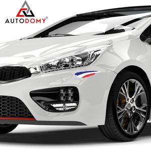 Autodomy – Lot de 6 autocollants tricolores drapeau français pour voiture, moto, scooter, casques de <span class=keywords><strong>quad</strong></span> – Résistants à la pluie et au soleil - Product Image 5