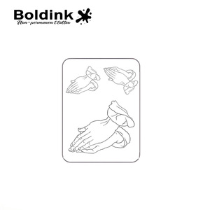 <span class=keywords><strong>Tatouage</strong></span> semi-permanent Boldink Black Praying Hands, <span class=keywords><strong>encre</strong></span> Jagua Juice, résistant à l'eau, longue tenue 2 semaines, art corporel. - Product Image 4