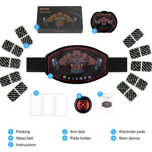 Máquina Eléctrica para Adelgazar y Perder Peso para Uso Doméstico, Cinturón Adelgazante con Almohadillas para Brazos - Product Image 6