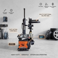 Démonte-pneus avec bras d'assistance droit ZH 630A 110V 220V 380V avec rouleau de pression de talon pour atelier automobile, utilisation facile